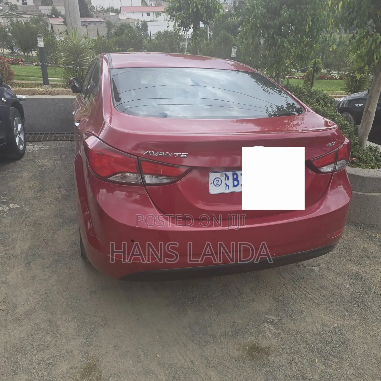 Hyundai Avante 2014 Red