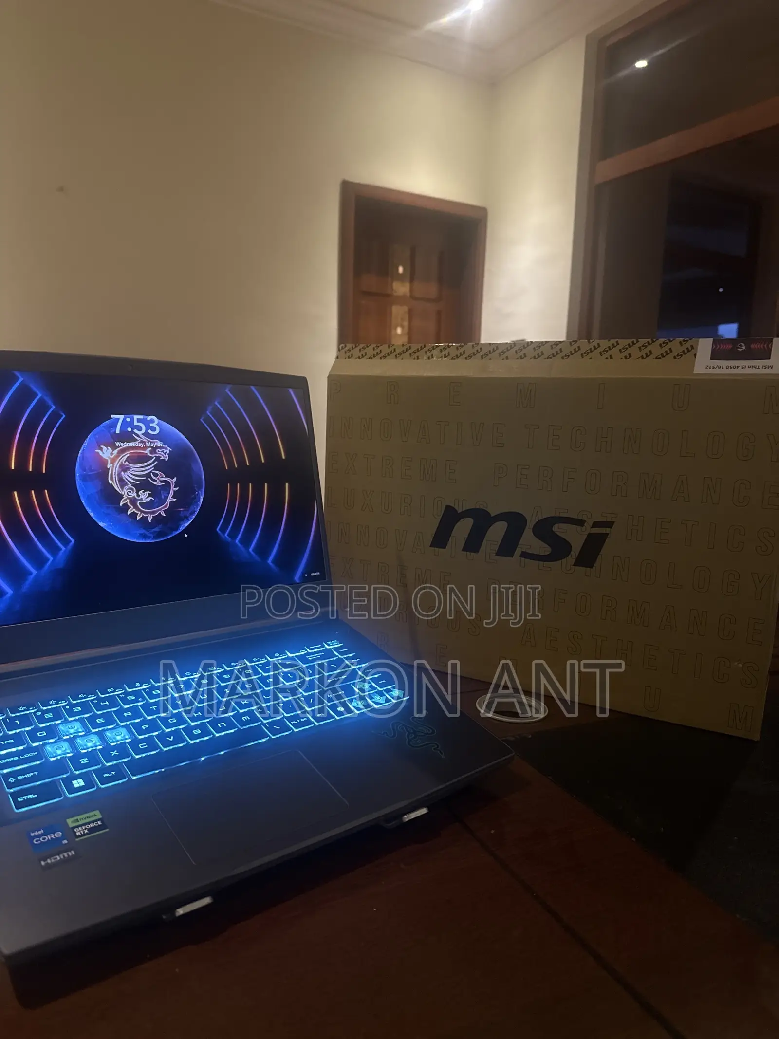 New Laptop MSI Katana 15 16GB Intel Core i5 SSD 512GB