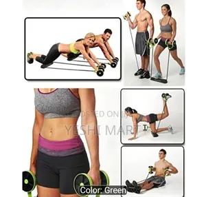 Revoflex Xtreme Core Double Ab Power Roller Wheel for Fitness and Abdo