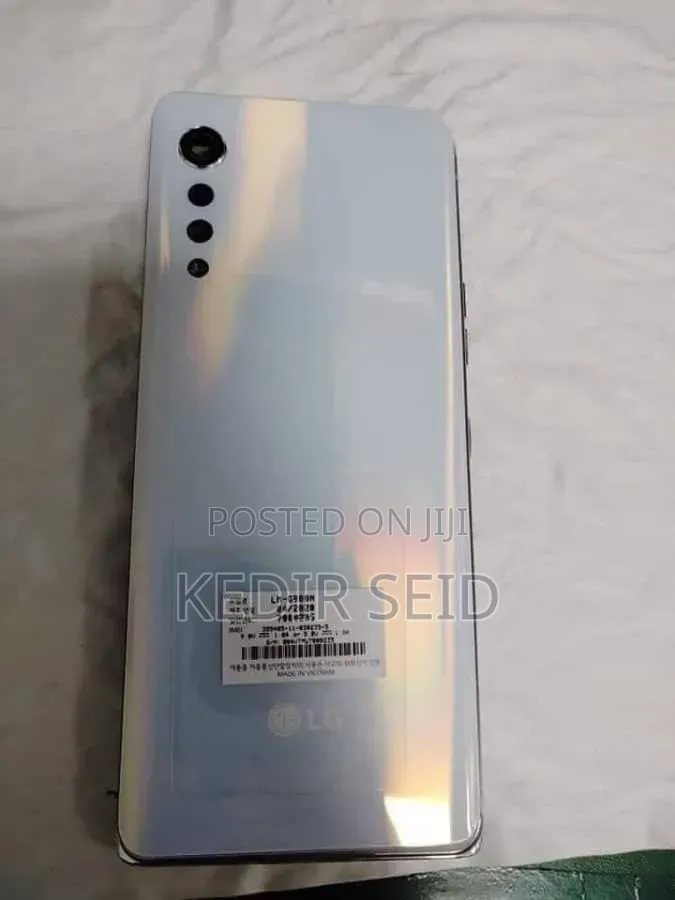 New LG Velvet 5G 128 GB White