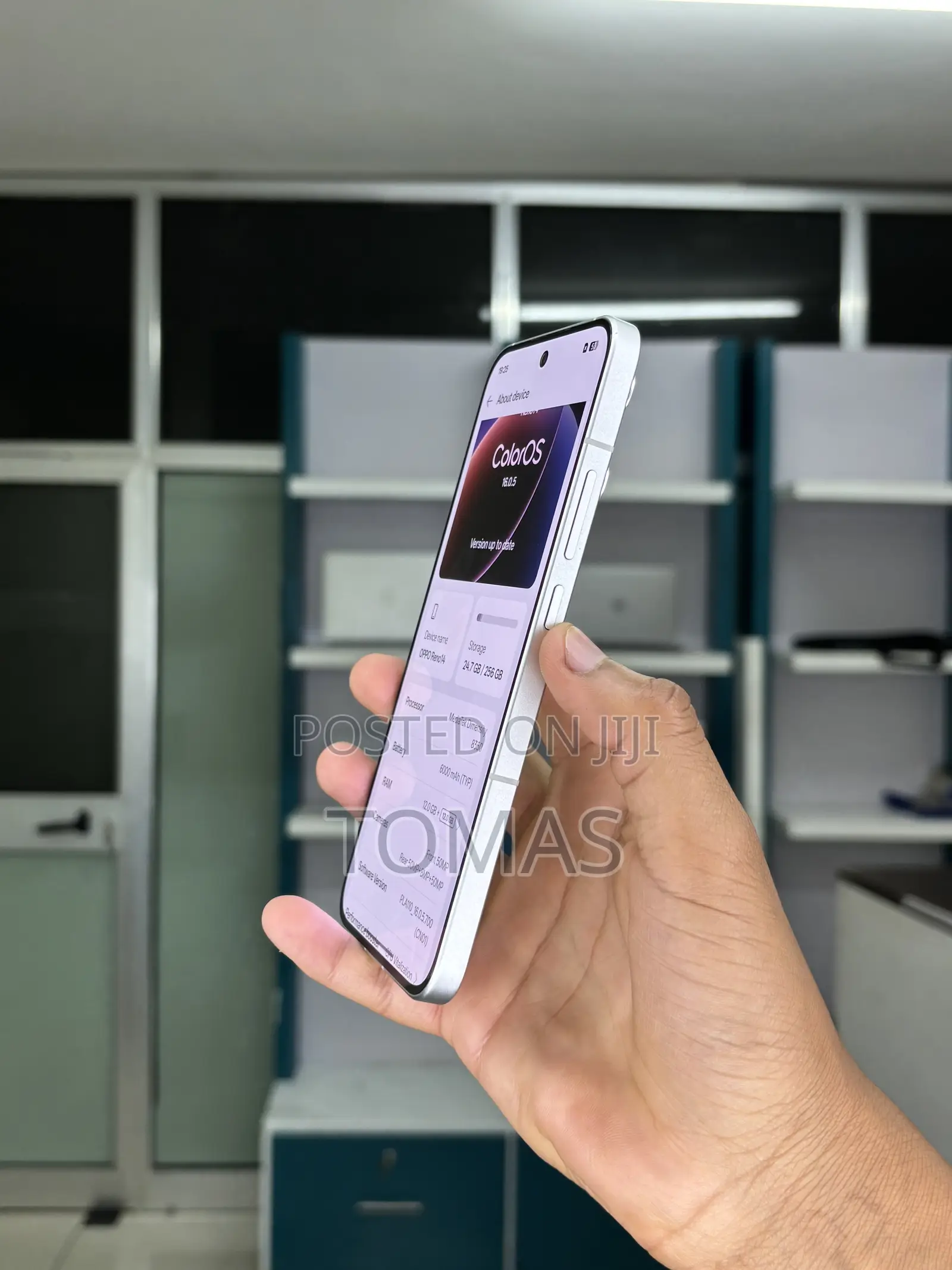 New Oppo Reno14 256 GB White