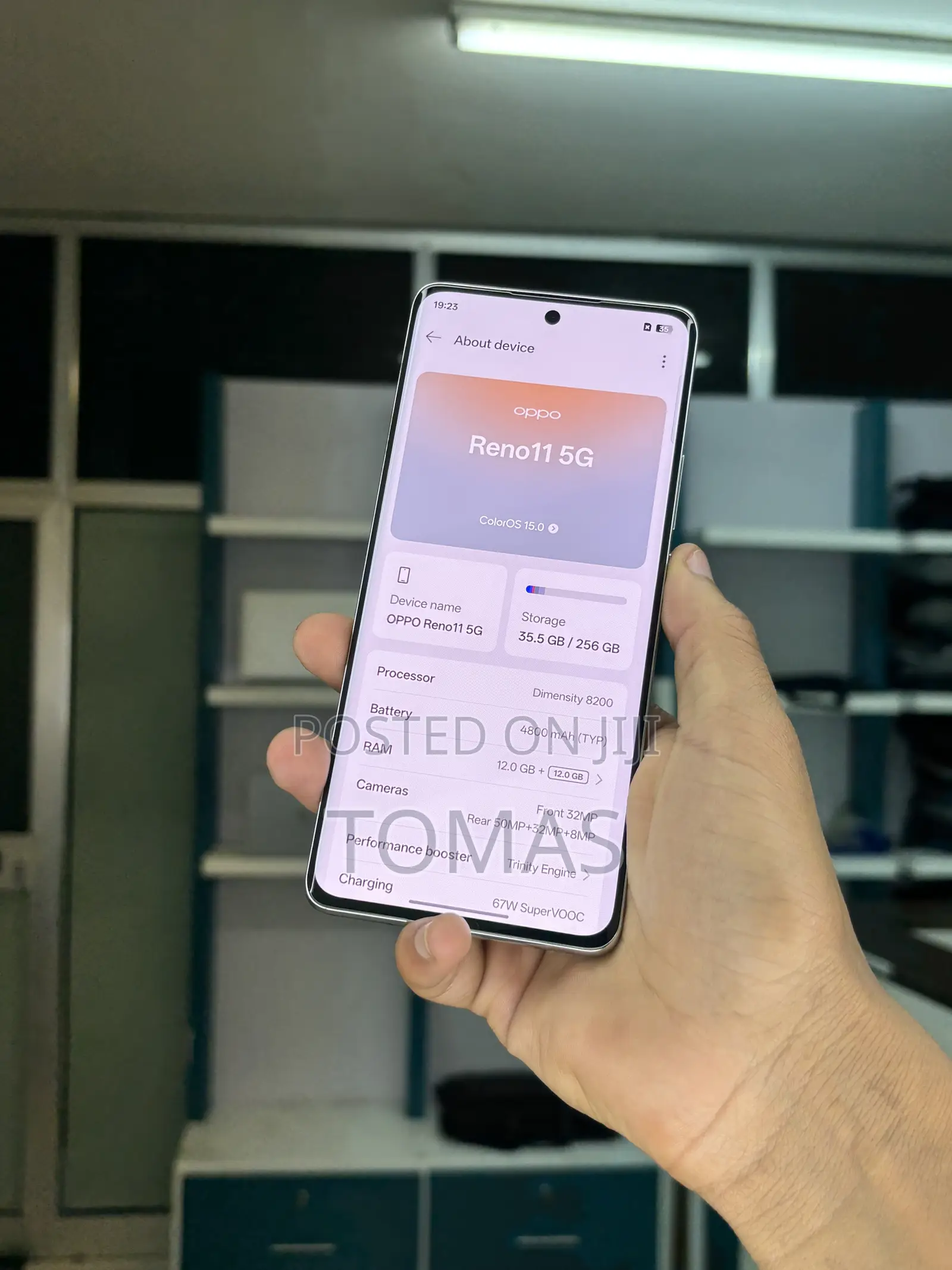 New Oppo Reno11 5G 256 GB White