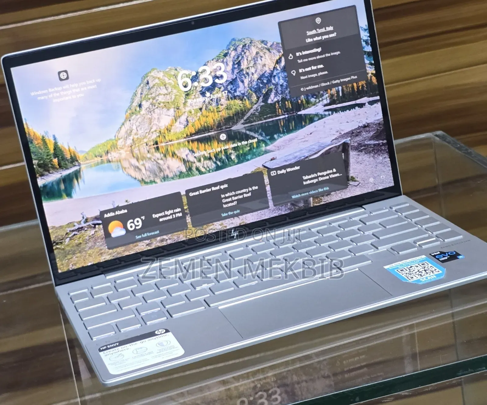 New Laptop HP 8GB Intel Core i5 SSD 256GB