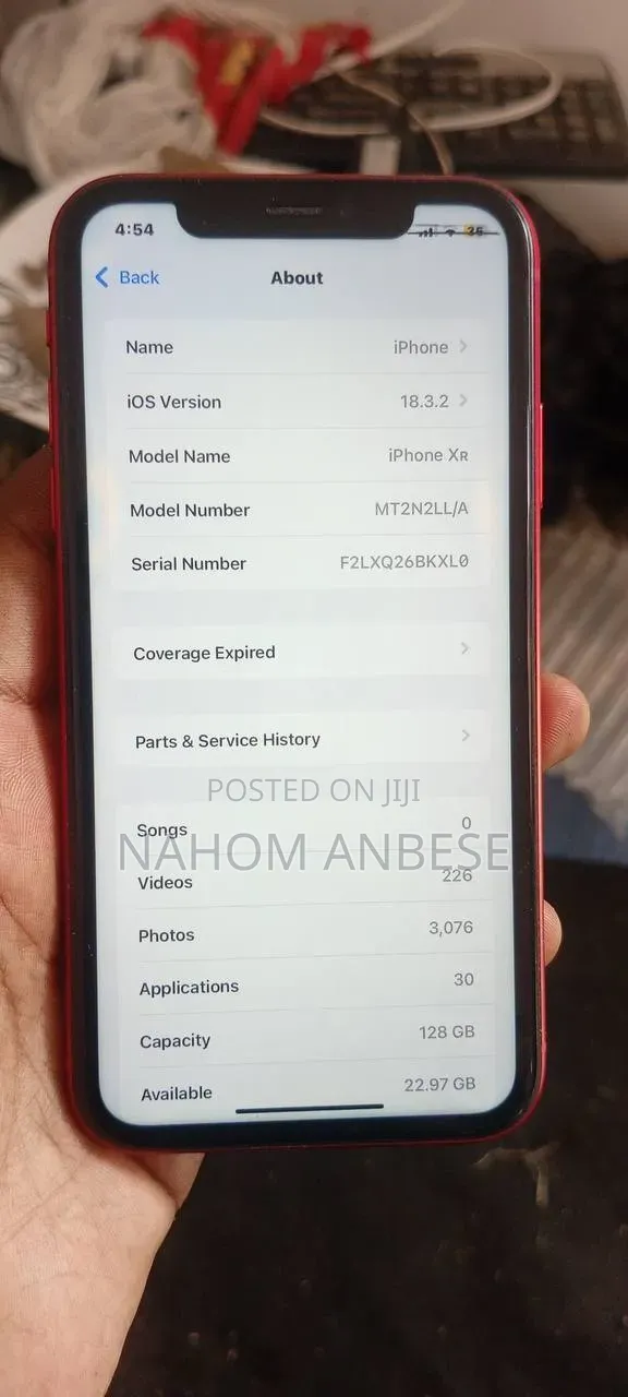 Apple iPhone XR 128 GB Red
