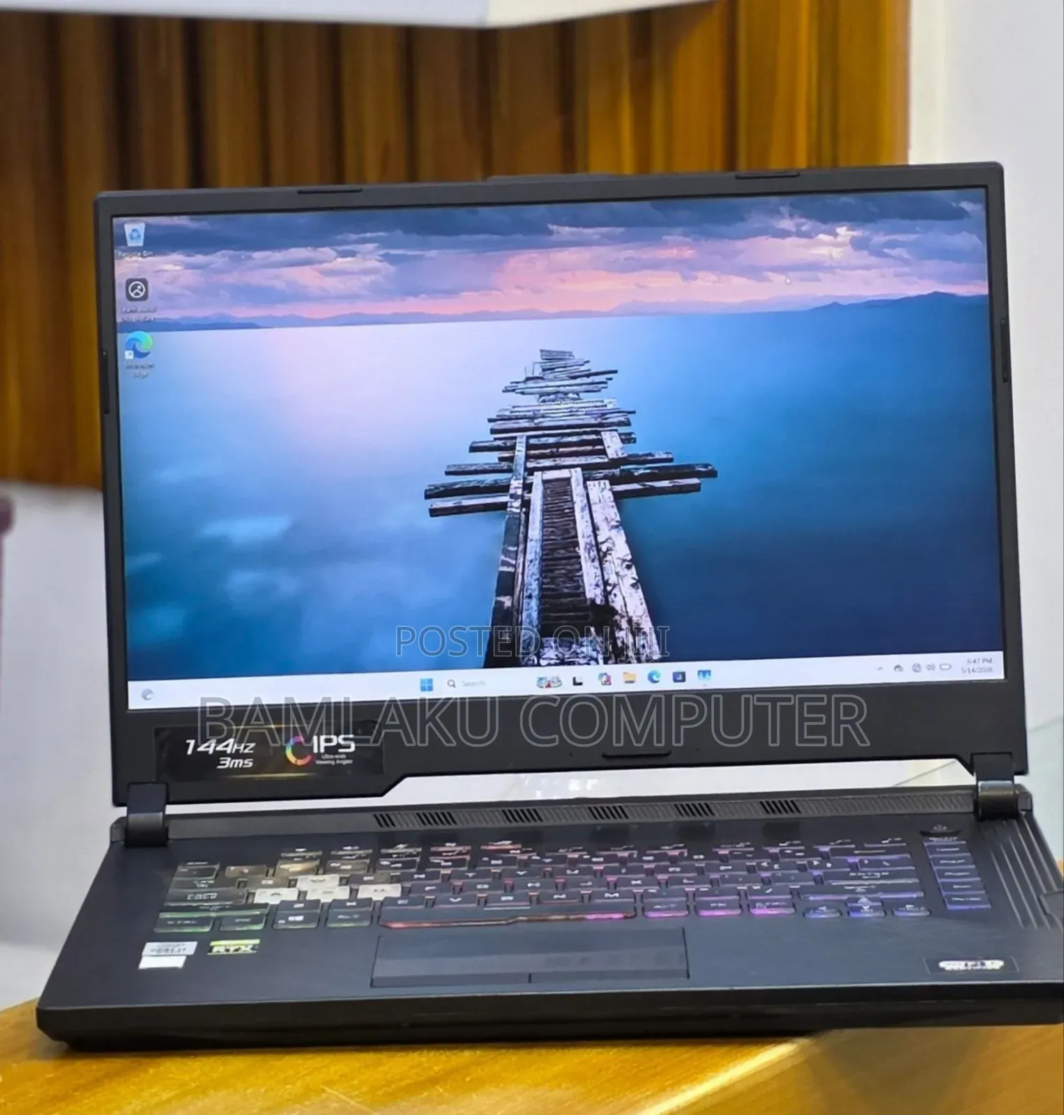 New Laptop Asus ROG Strix G15 16GB Intel Core i7 SSD 512GB