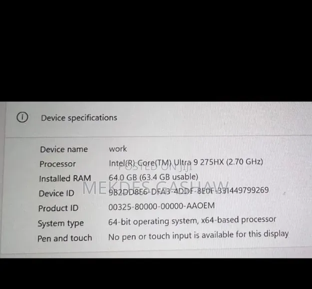 New Laptop Asus ROG Strix G15 32GB Intel Core Ultra 9 SSD 4T