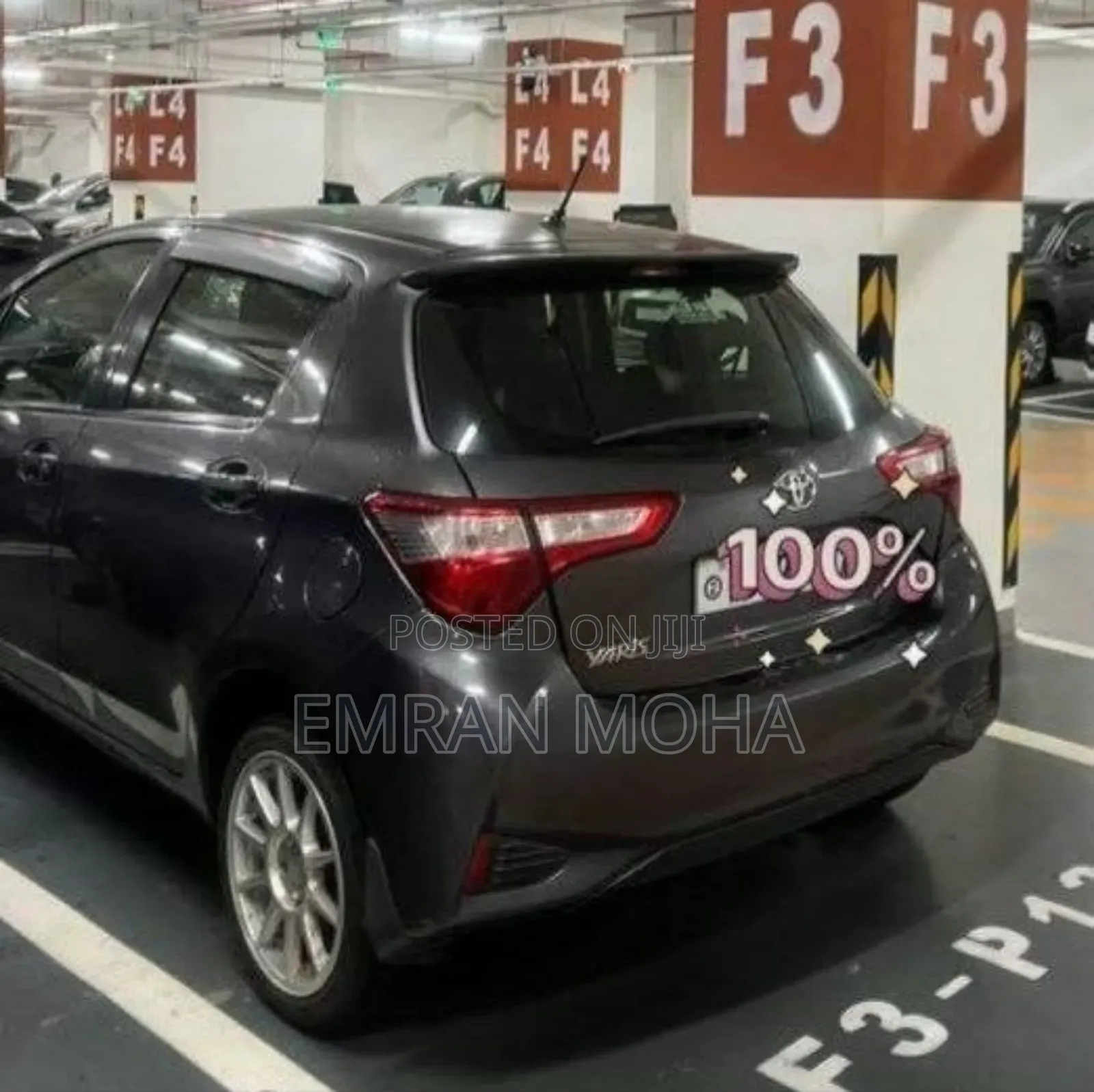 Toyota Yaris 2018 Gray