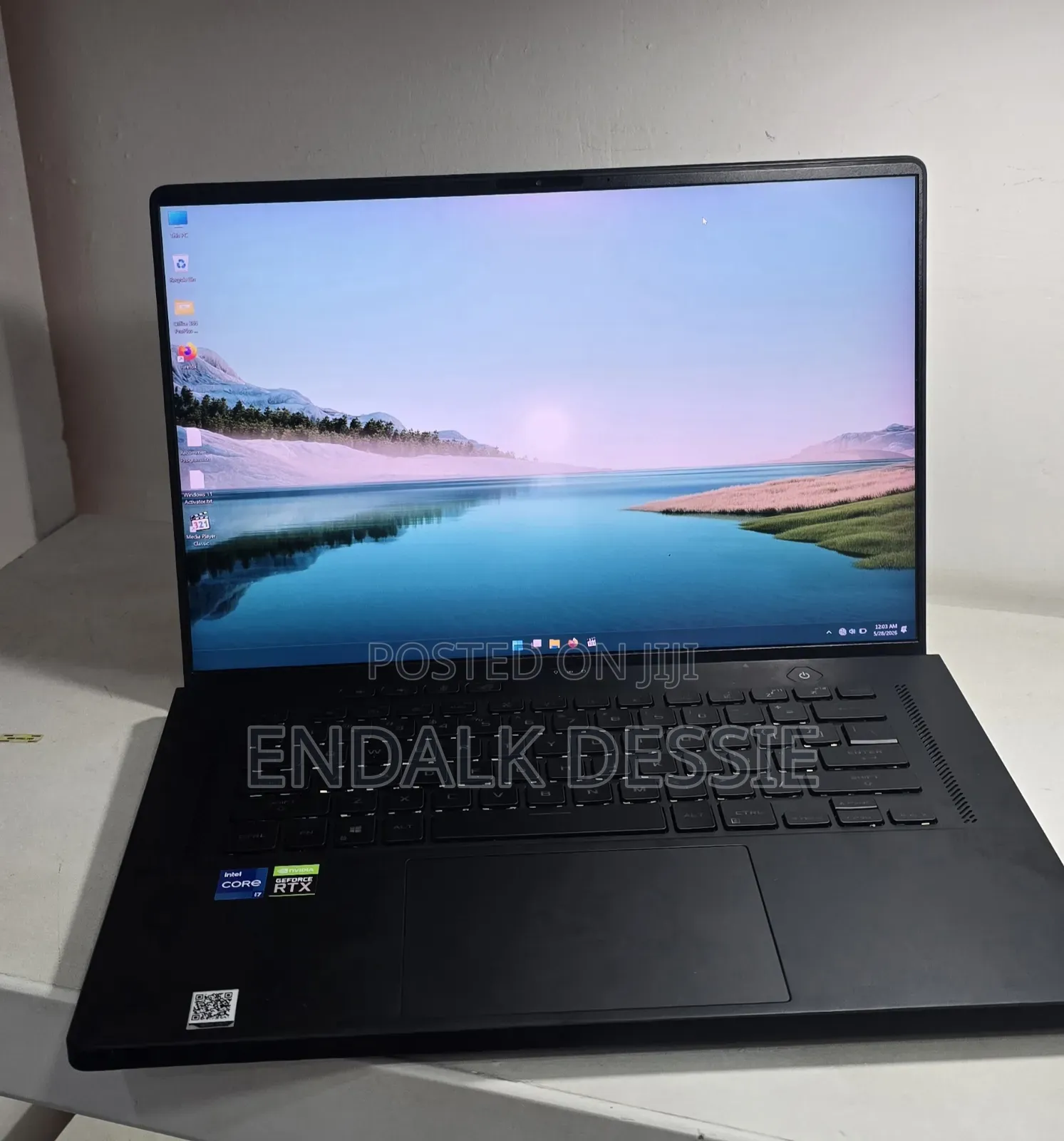 New Laptop Asus ROG Zephyrus G15 16GB Intel Core i7 SSD 1T