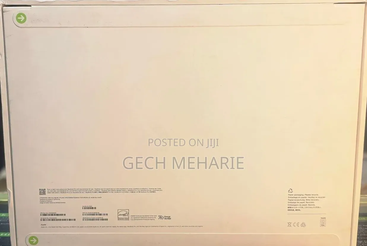 New Apple MacBook Pro 2026 M5 Max 16-inch 128GB Apple M5 Max SSD 4T