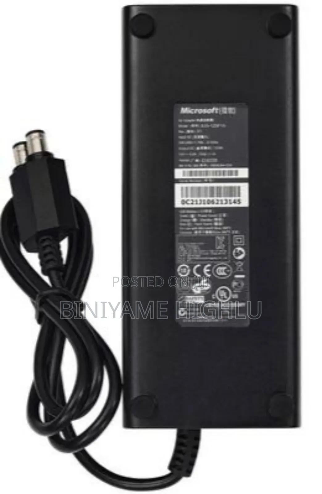 Xbox 360 Power Adaptor 12 Volt 135 Watt