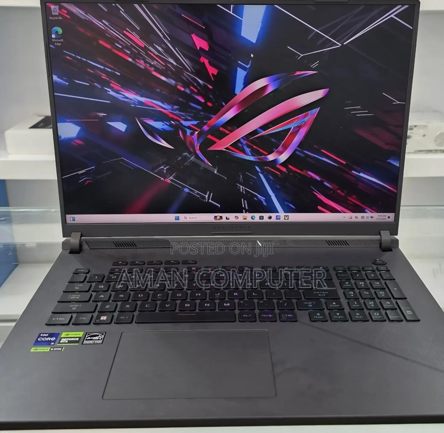 New Laptop Asus ROG Strix G16 G614 16GB Intel Core i9 SSD 1T