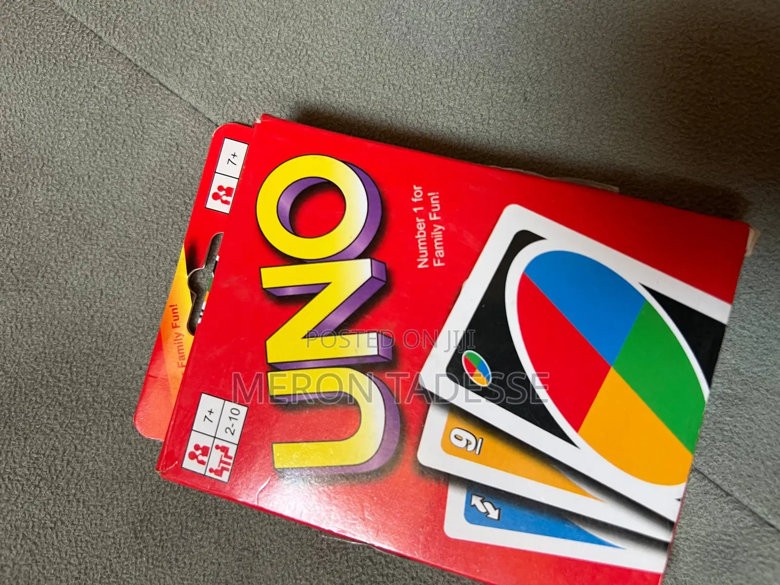 Uno Card Game Price 2200 Birr Call