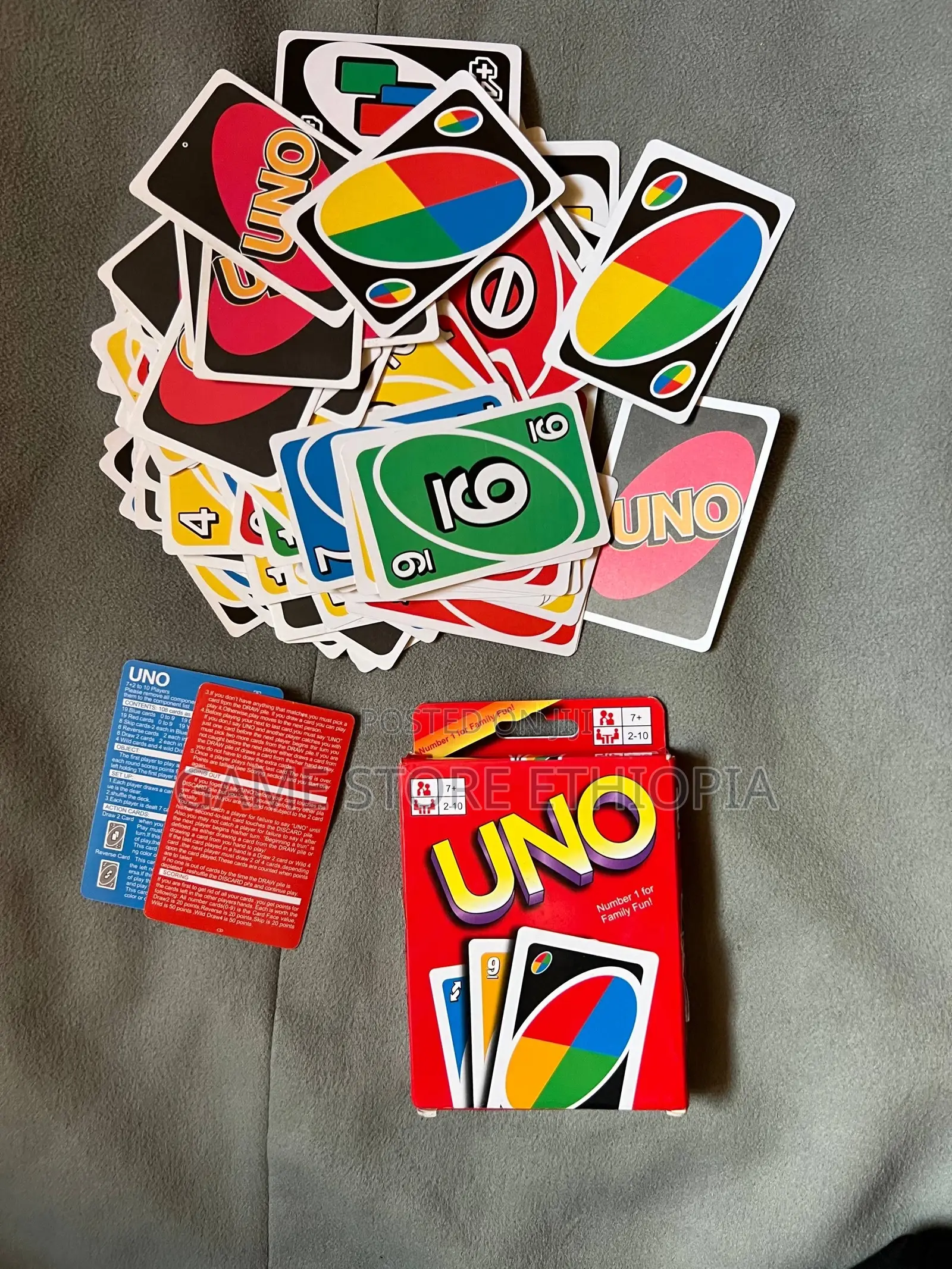 Uno Card Game 2 Deck In 1 Price For The Pair
