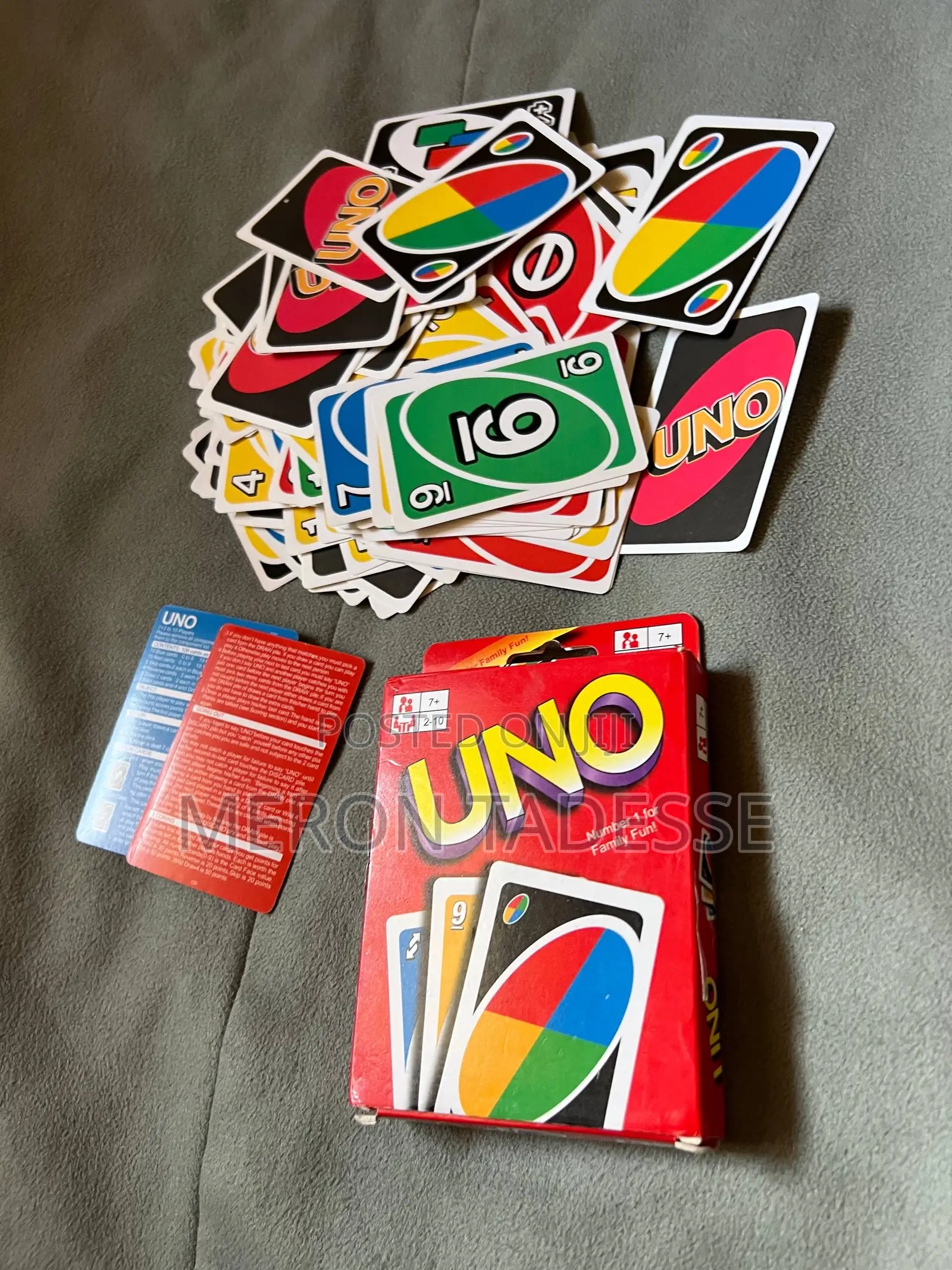 Uno Restocked! Card Game 2 Deck in 1