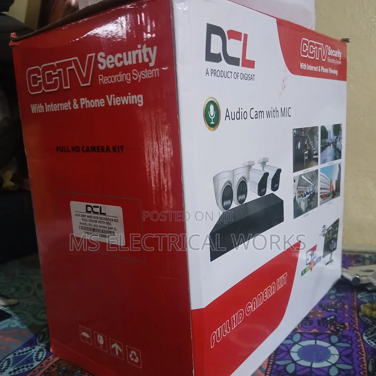 4 Channel CCTV Kit
