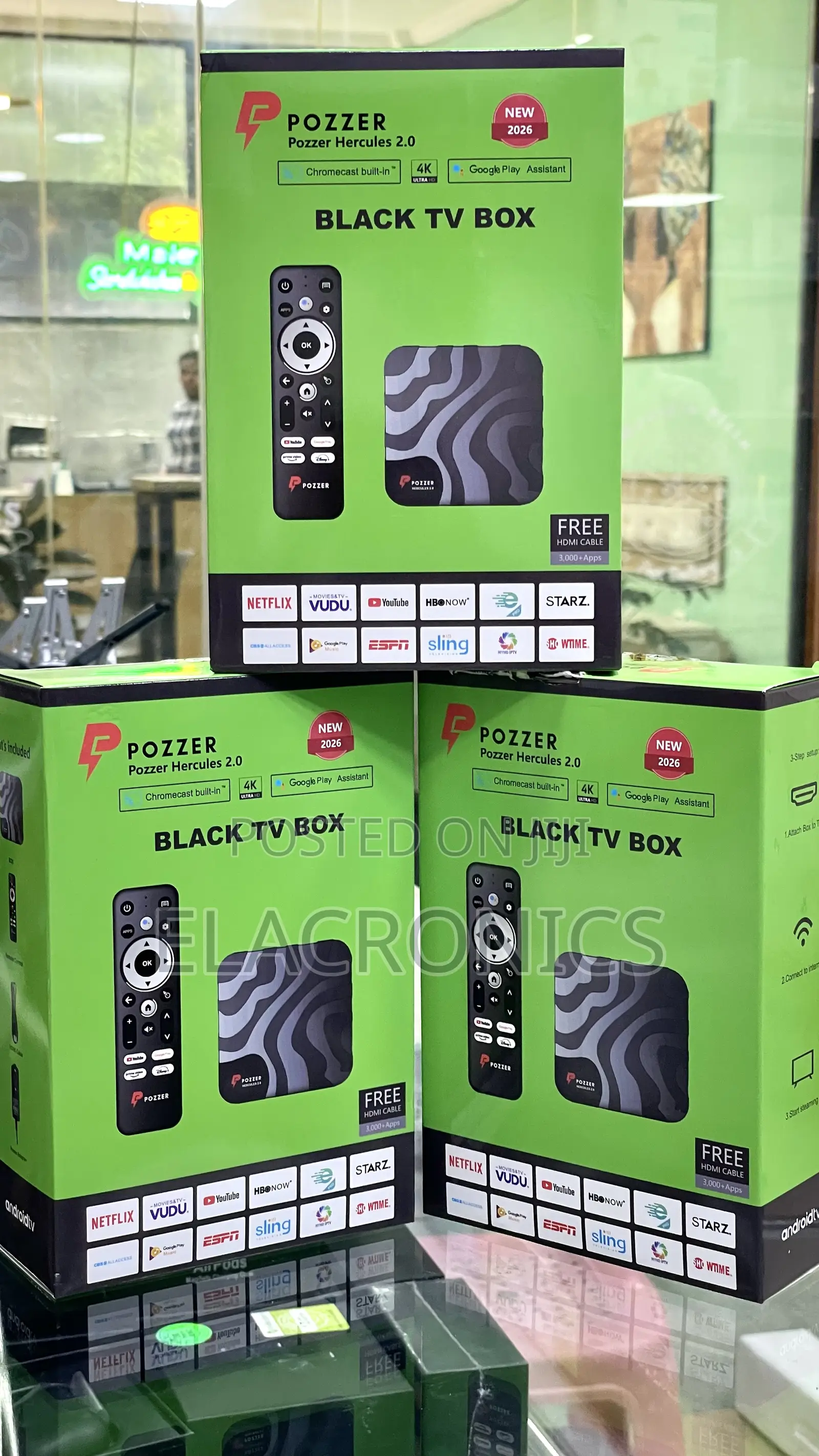 Pozzer Hercules 2 Smart Tv Box | Make Your Tv Smart