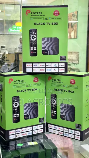 Original Pozzer Hercules 2 Smart Tv Box | Make Your Tv Smart