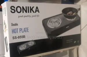 Sonika Hot Plate ባለሁለት ምድጃ ስቶቭ