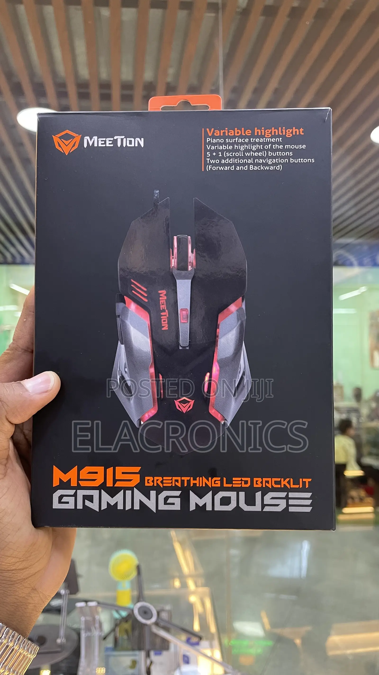 Gaming Mouse Meetion M915 Led Backlit⁠