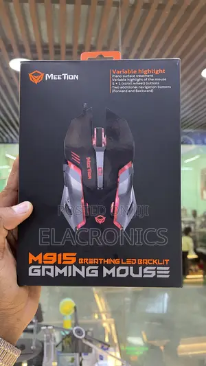 Gaming Mouse Meetion M915 Led Backlit⁠
