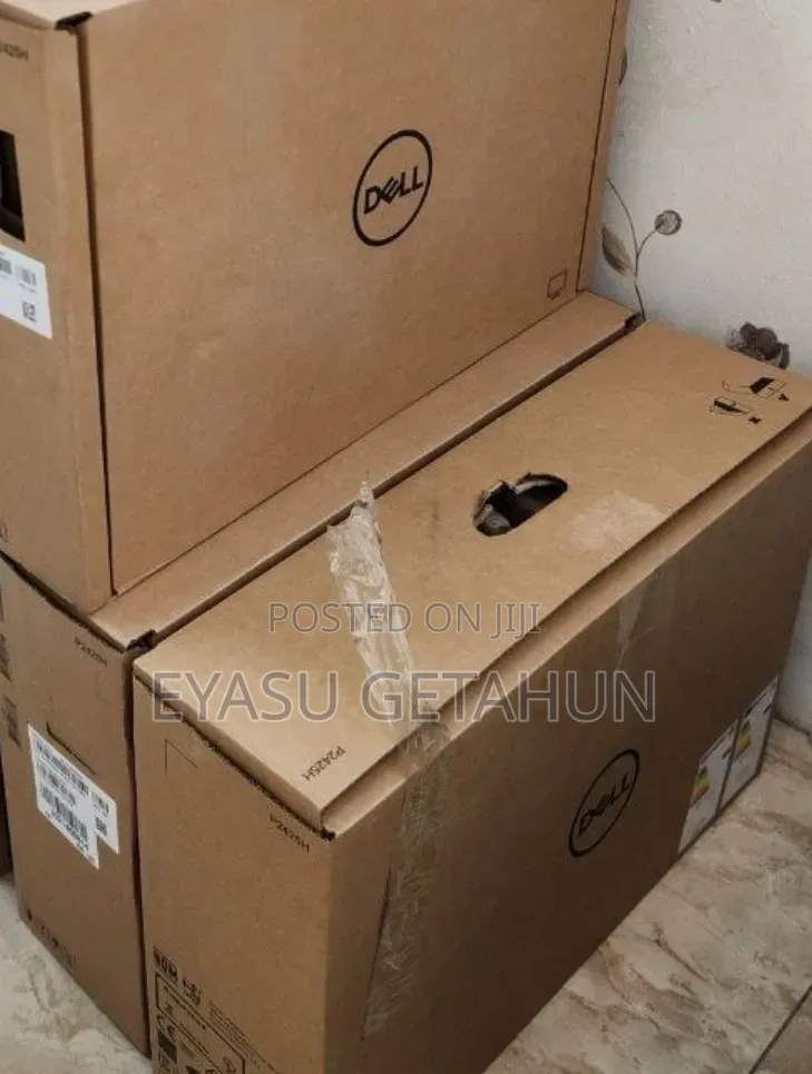 Dell Monitor 24 Inch Frame Less Brand New Height-Adjust