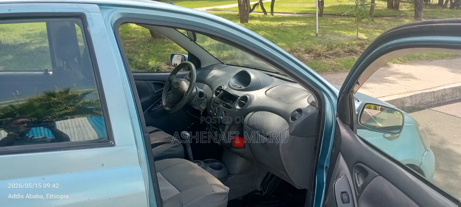 Toyota Vitz 1.0 FWD 3dr 2002 Blue