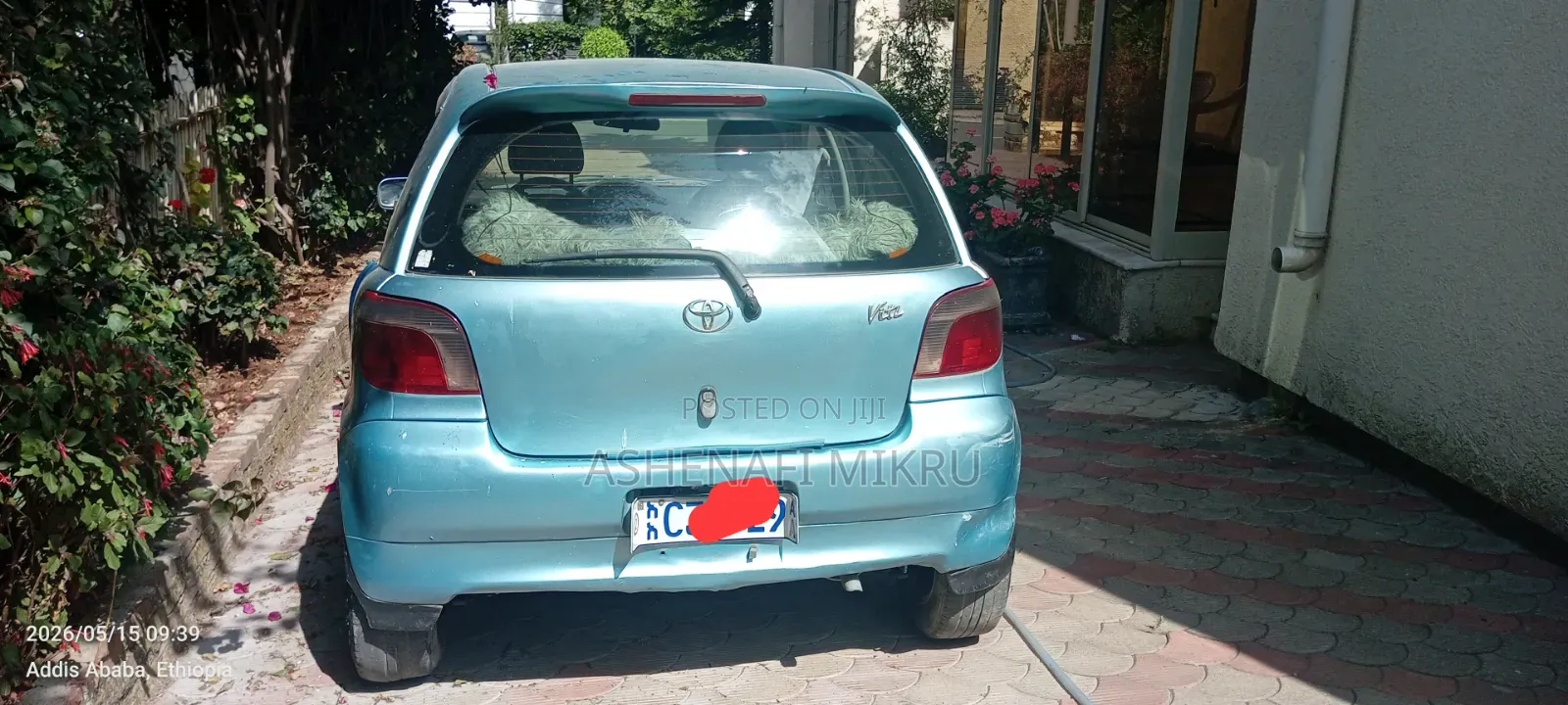 Toyota Vitz 1.0 FWD 3dr 2002 Blue