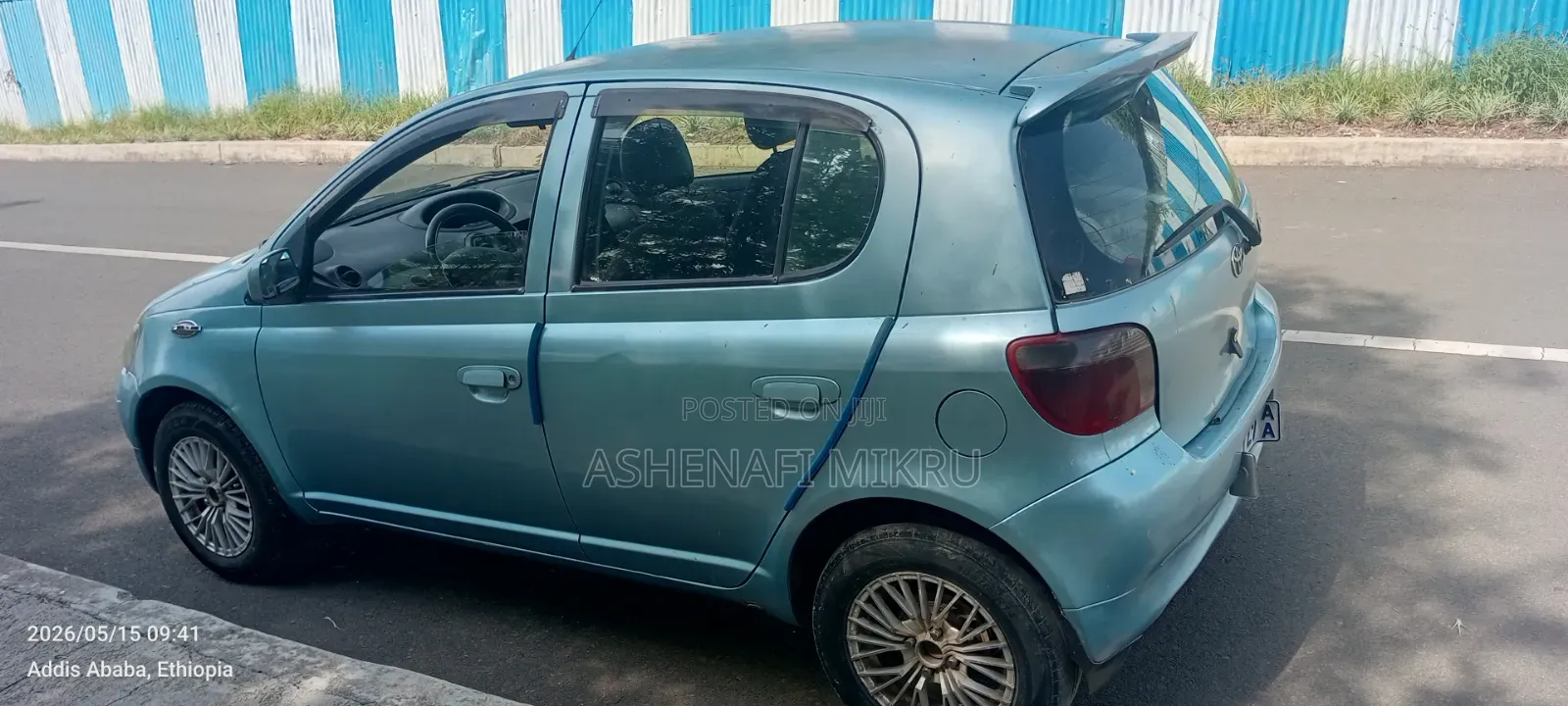 Toyota Vitz 1.0 FWD 3dr 2002 Blue