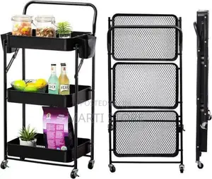 3- Tier Rolling Cart Organizer