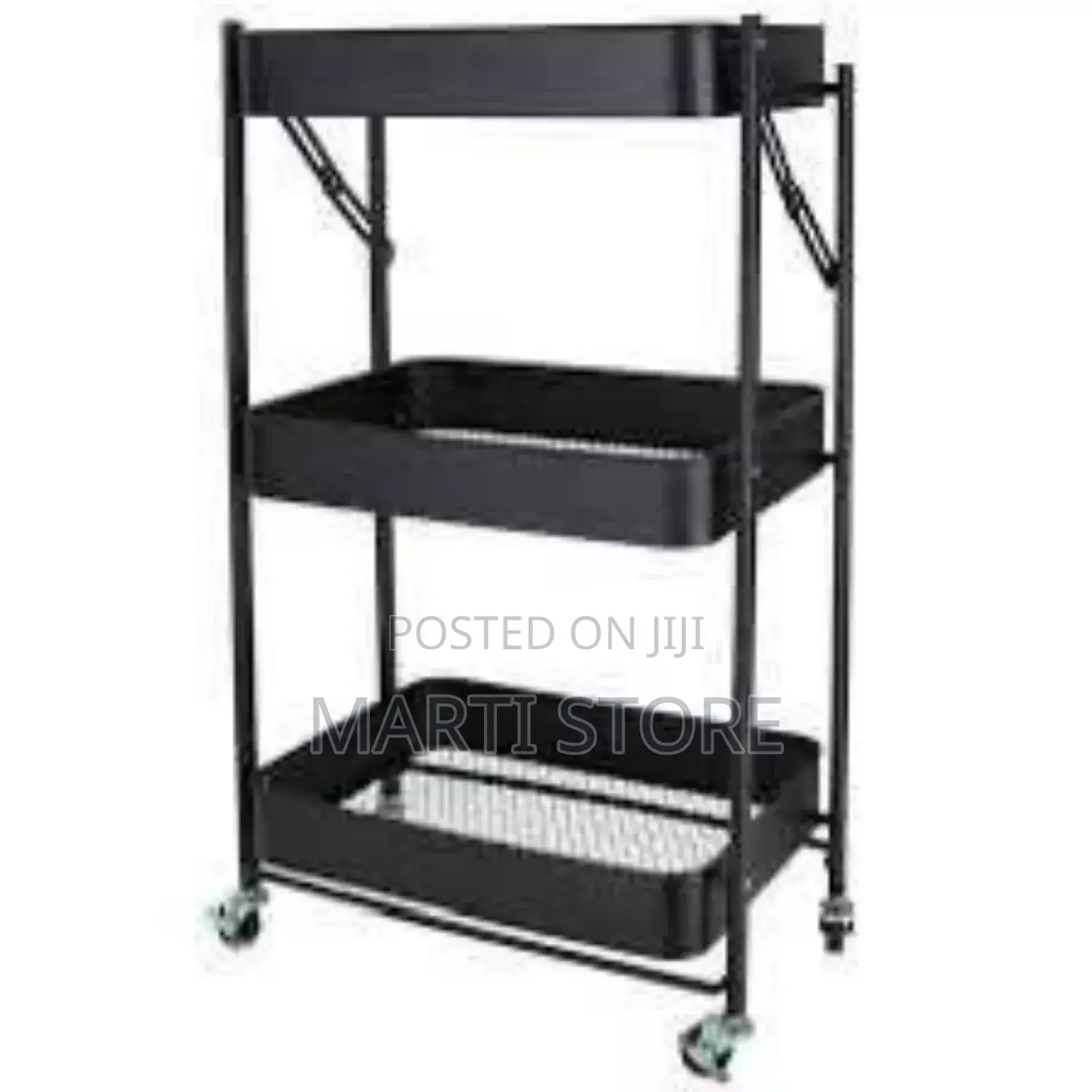 3- Tier Rolling Cart Organizer
