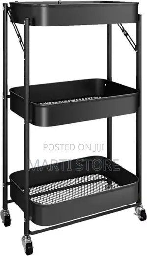 3- Tier Rolling Cart Organizer