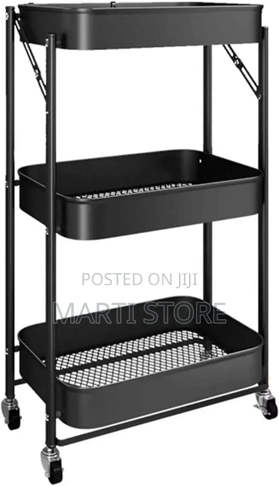 3- Tier Rolling Cart Organizer