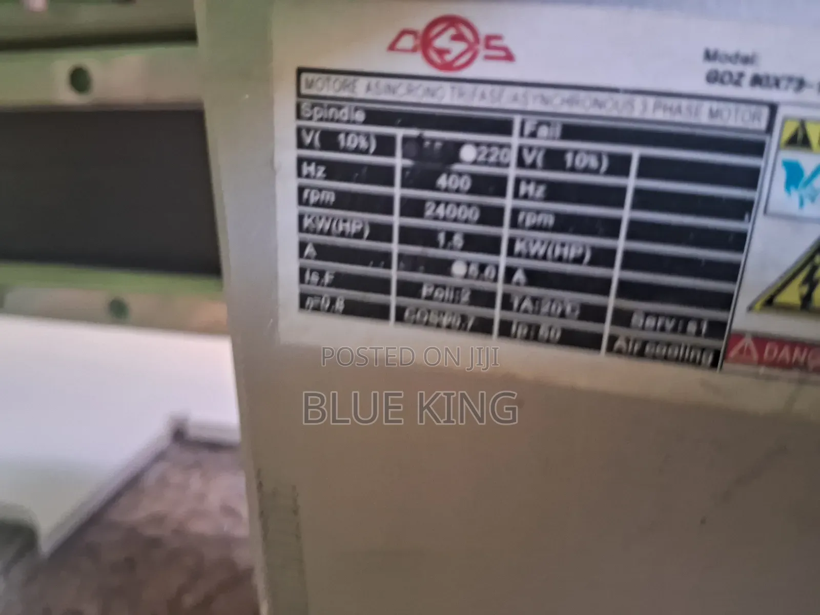 Cnc Router, 1.5 Kw 60 By 90 Working Area Size