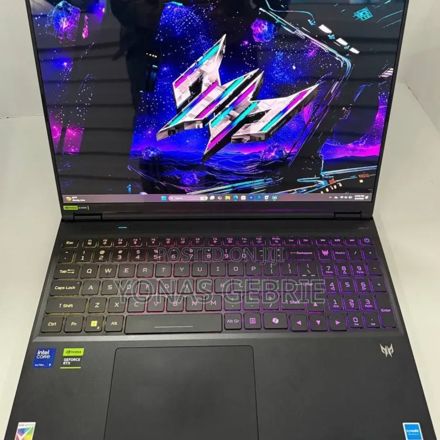 New Laptop Acer Predator Helios Neo 16 32GB Intel Core Ultra 9 SSD 1T