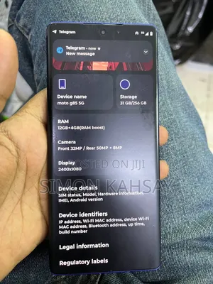 New Motorola Moto G85 256 GB Blue