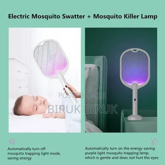 Rechargeable Lithium Electric Mosquito Swatter (Insect Killer