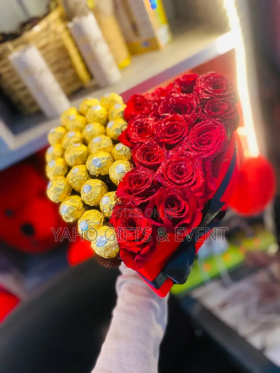 Flower and Chocolates Gift