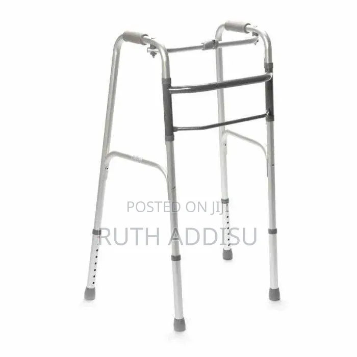 Medline Junior Two-Button Folding Walker | Mds86410j4b Walking Frame