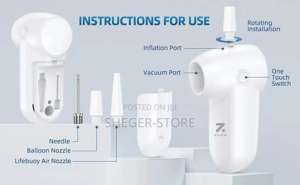 High Quality Zolele Portable Electric Vacuum Kit Series