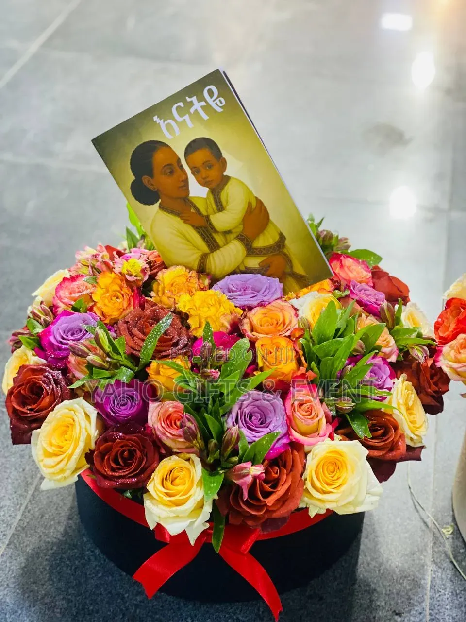 Table Flower Gift for Your Mom