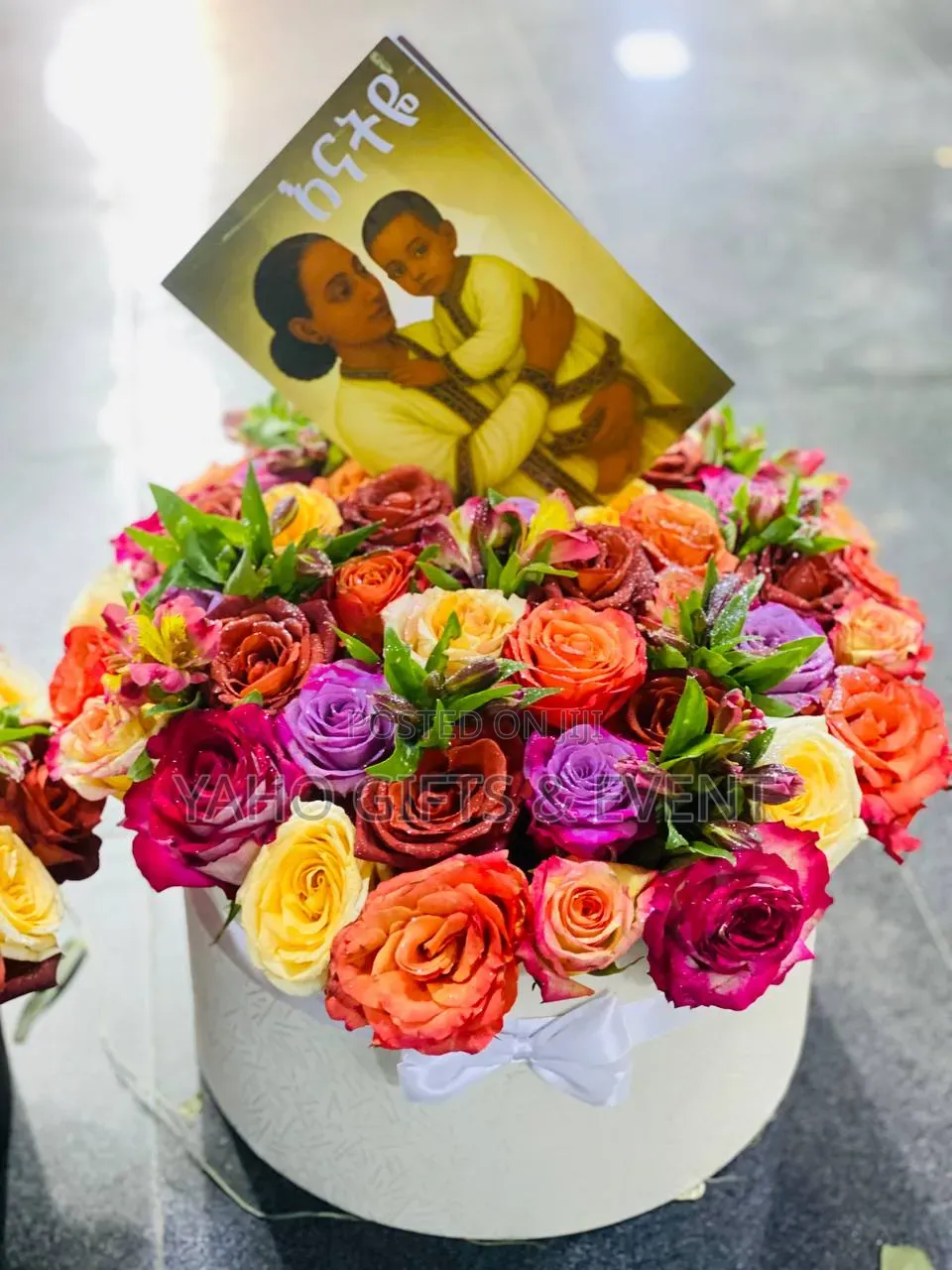 Table Flower Gift for Your Mom