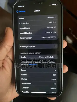 Apple iPhone 12 64 GB Black