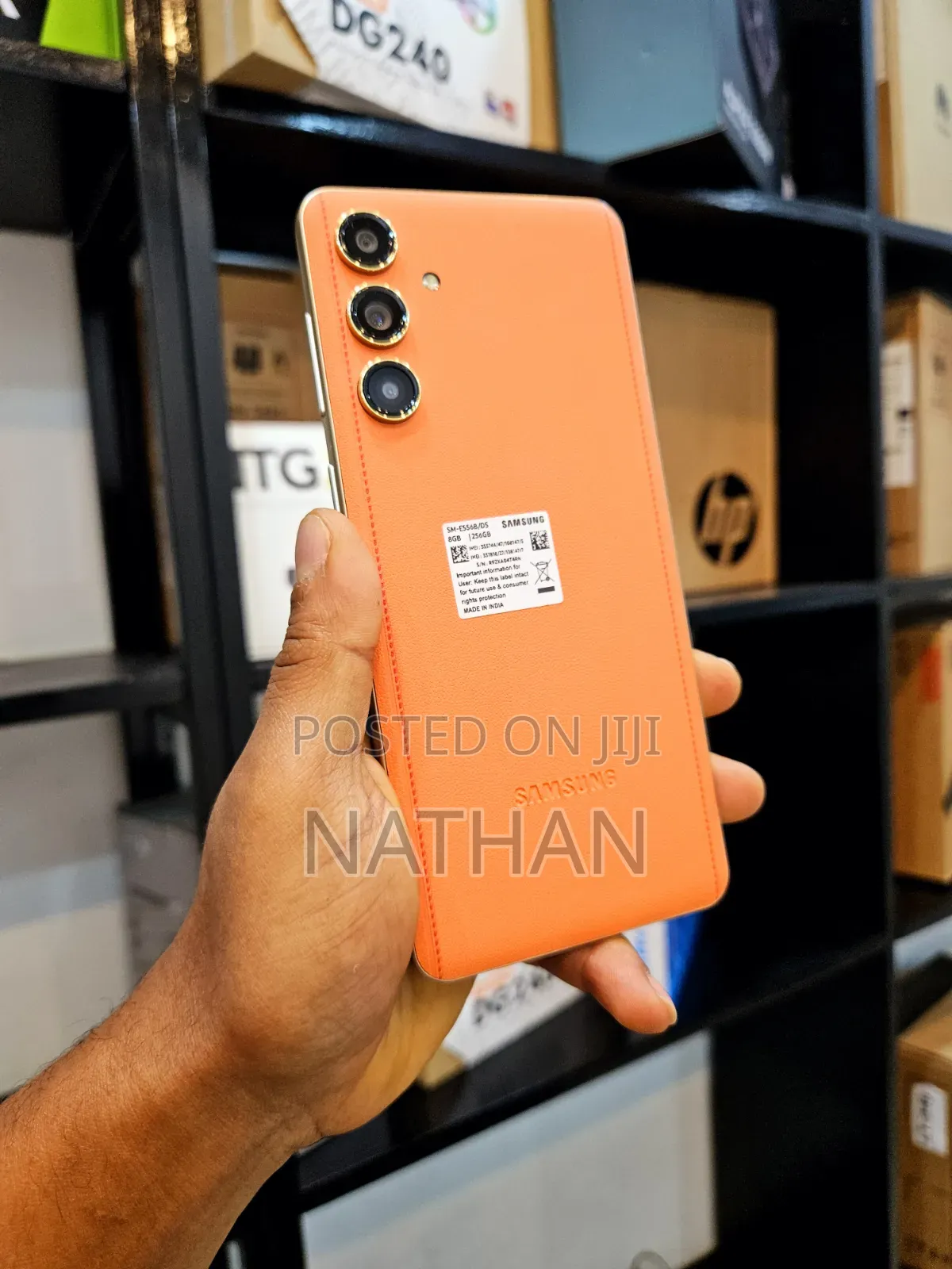 New Samsung Galaxy F55 256 GB Orange