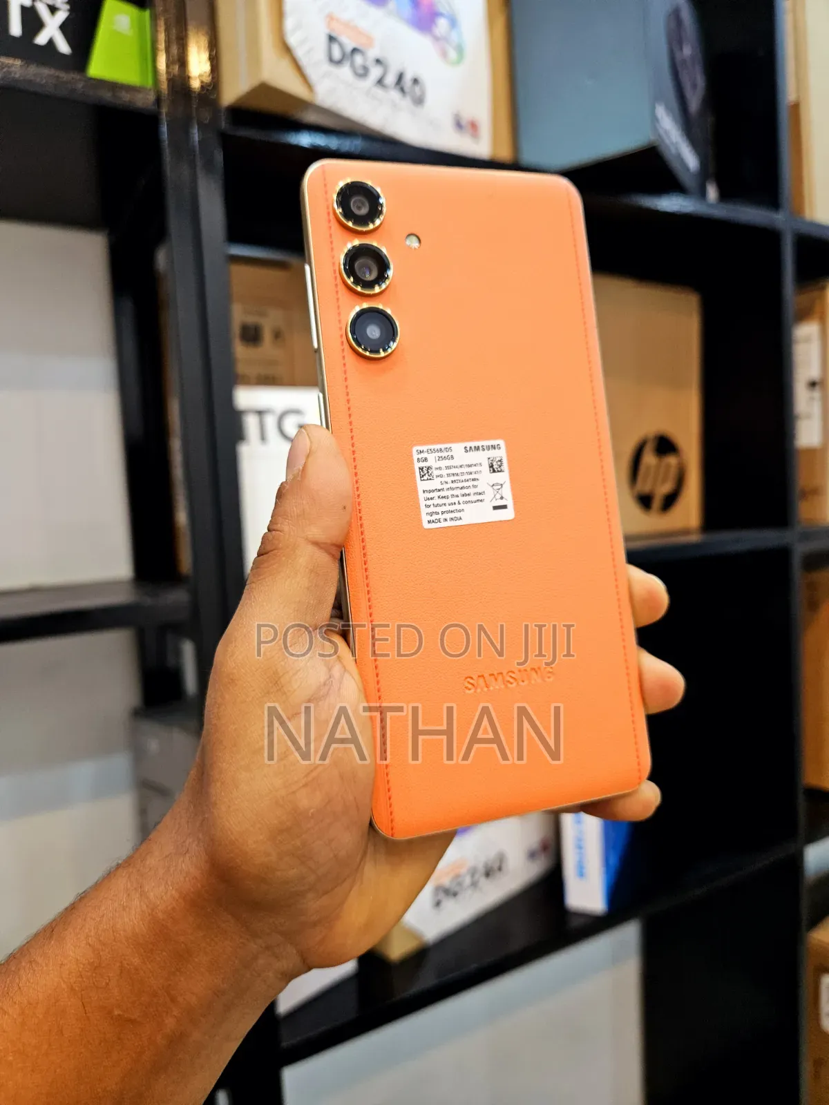 New Samsung Galaxy F55 256 GB Orange