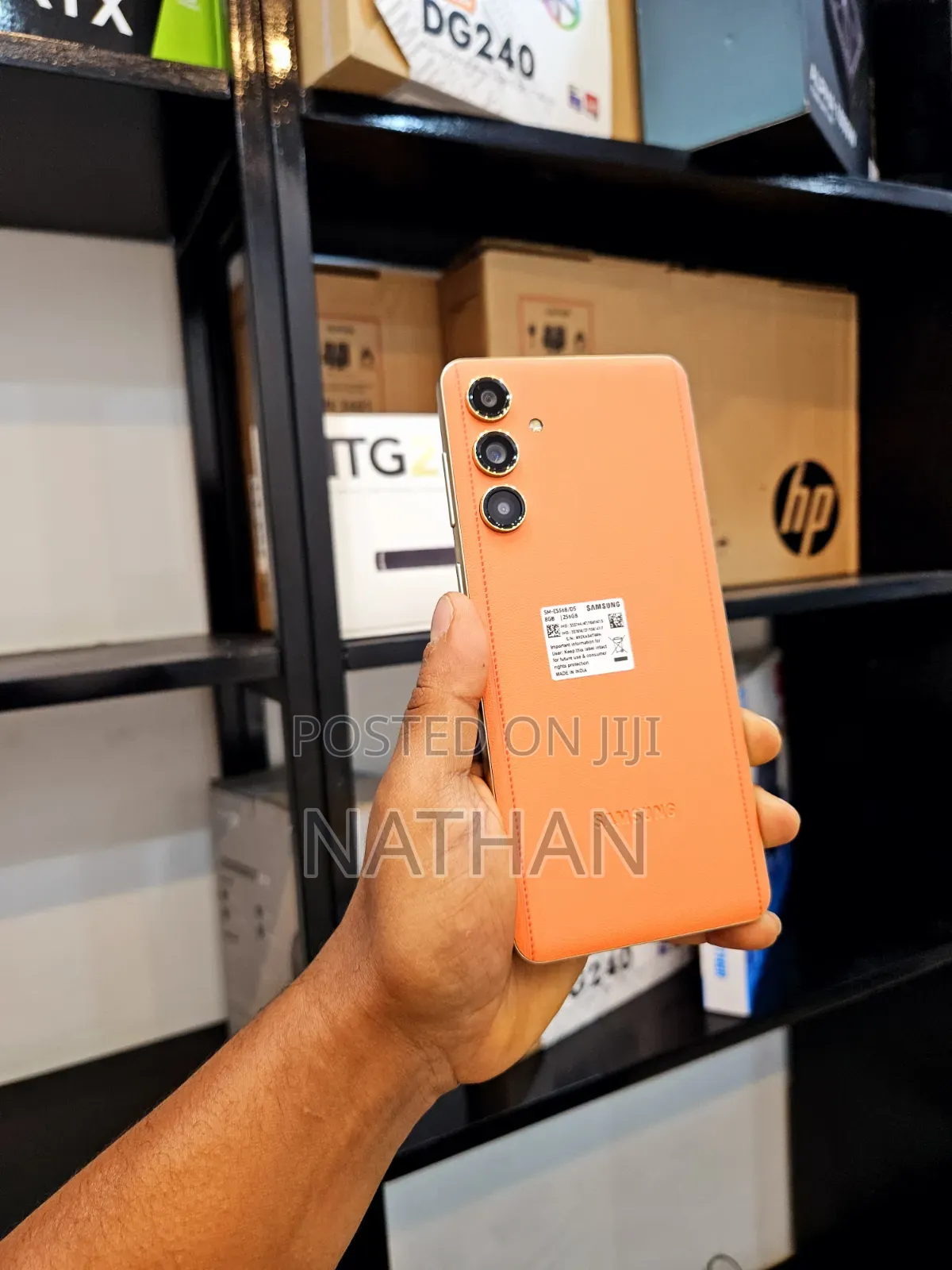 New Samsung Galaxy F55 256 GB Orange