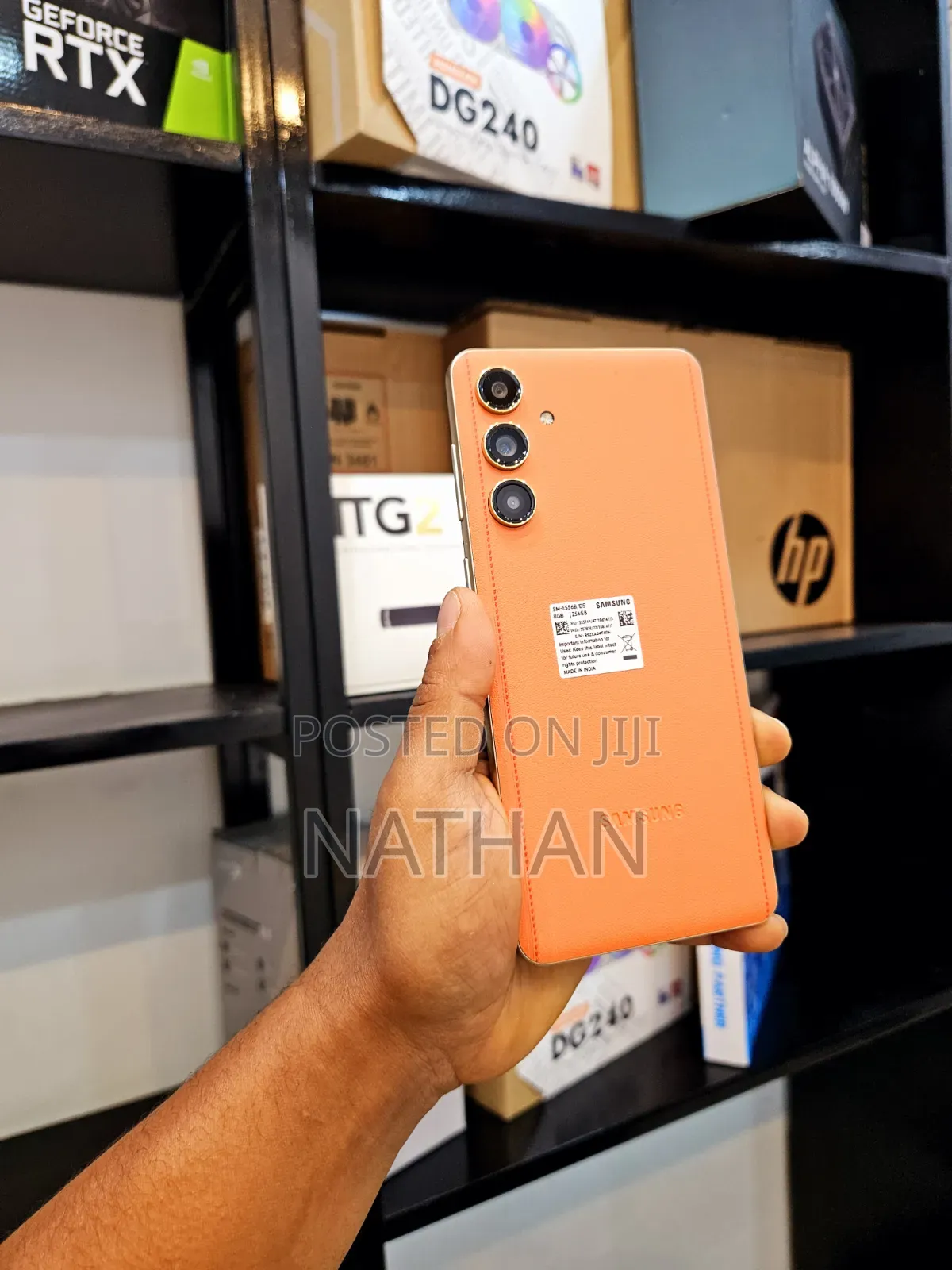 New Samsung Galaxy F55 256 GB Orange
