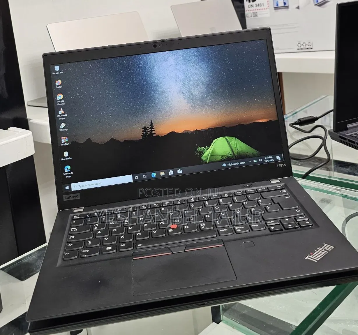 New Laptop Lenovo ThinkPad t495s 16GB AMD Ryzen 7 SSD 512GB