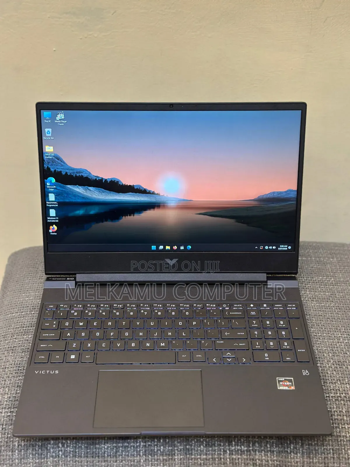 New Laptop HP Victus 15 8GB AMD Ryzen 5 SSD 512GB