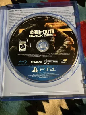 Call of Duty Black Ops 6 Ps4 Cd