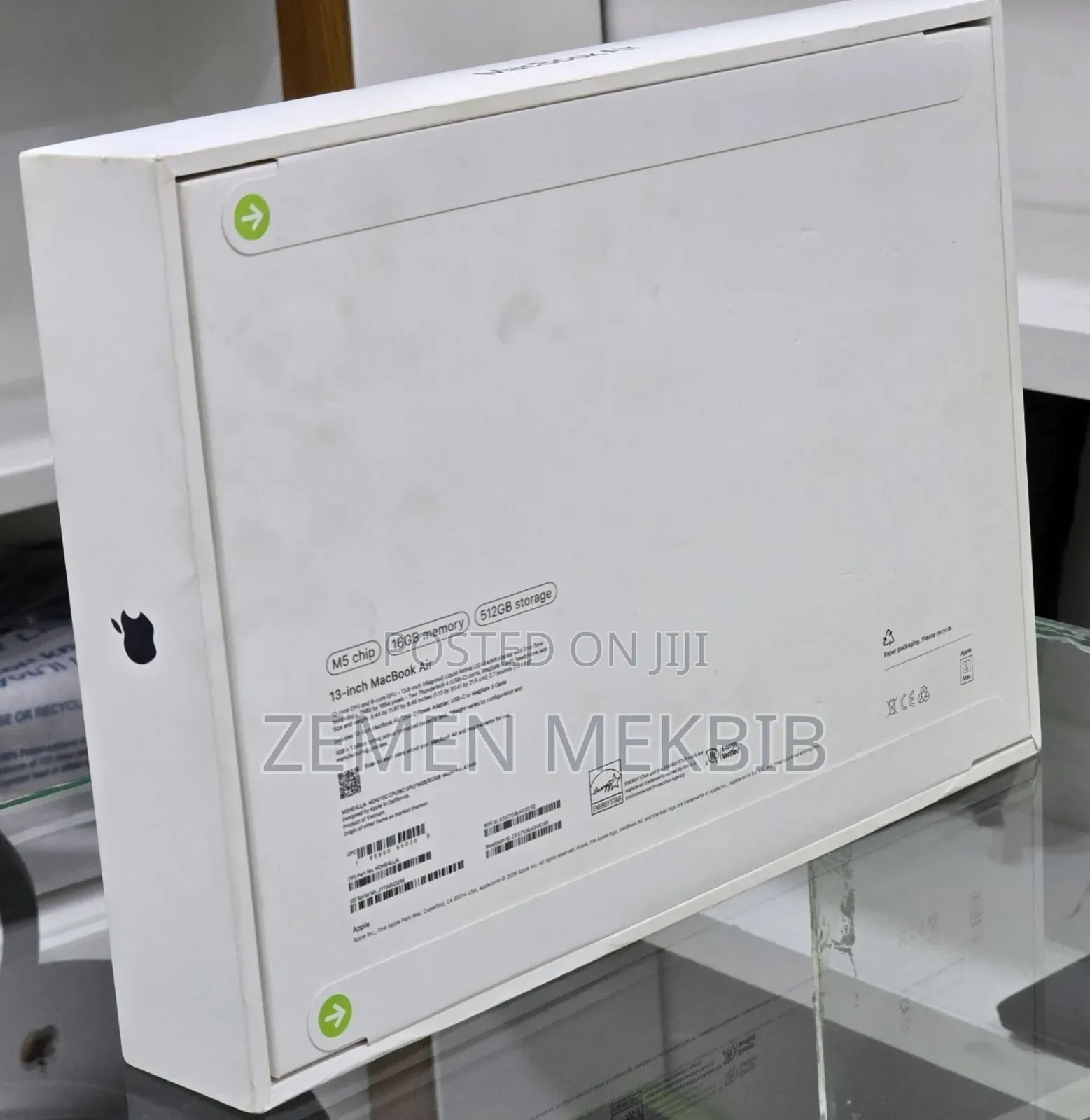 New Laptop Apple MacBook Air 2026 M5 13-inch 16GB Apple M5 SSD 512GB